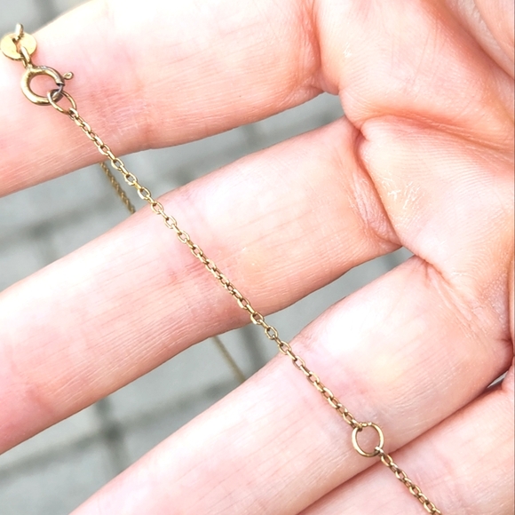 Saks Fifth Avenue SS Vermeil Smiling Devil Necklace w/Swarovski Crystals - Picture 4 of 5